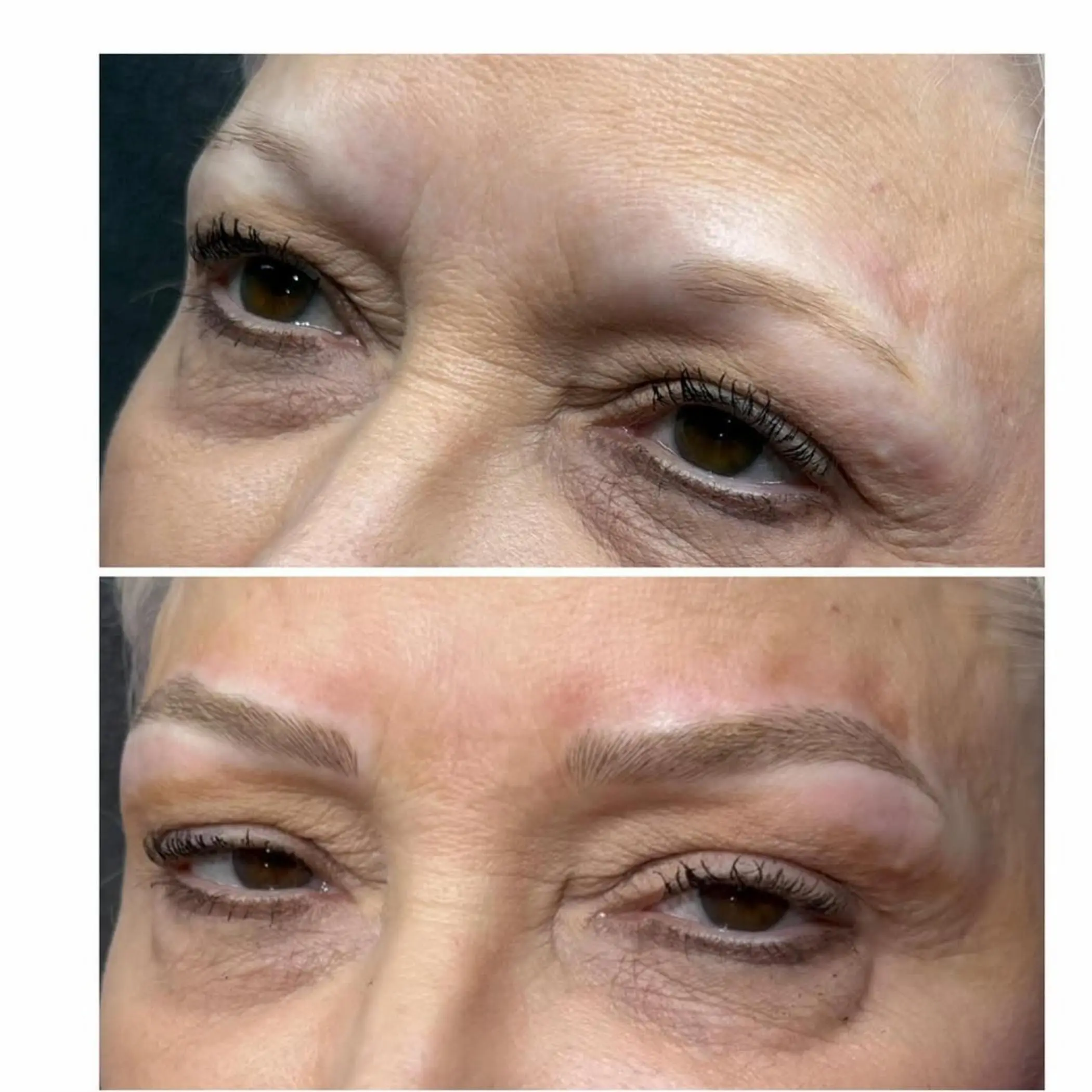 expert shaping fluffy natural brows