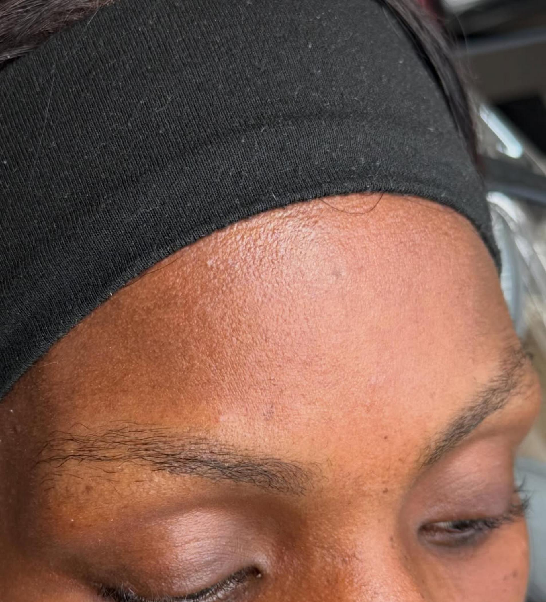healing stages after brow tattoo