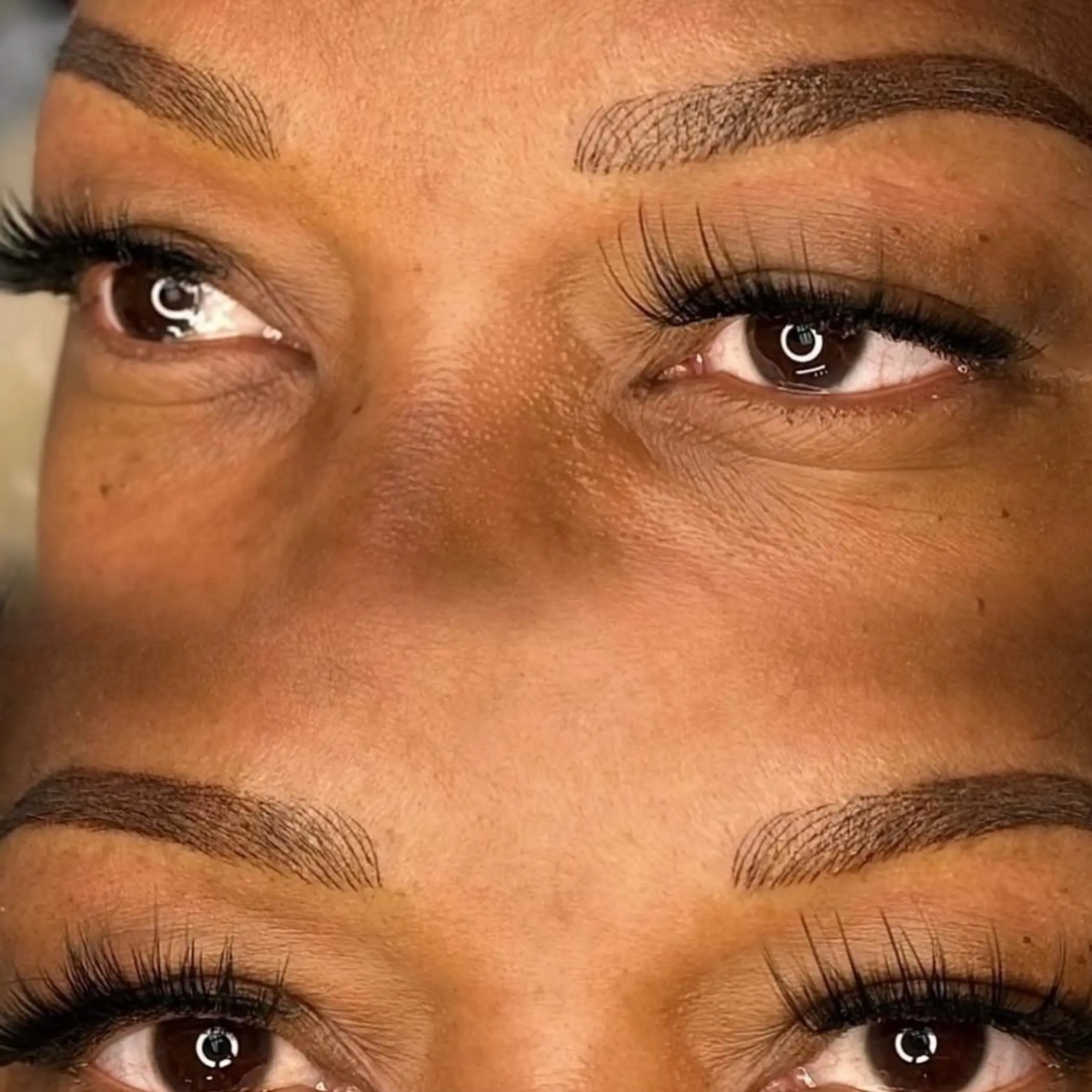 modern beauty studio eyebrow treatment room
