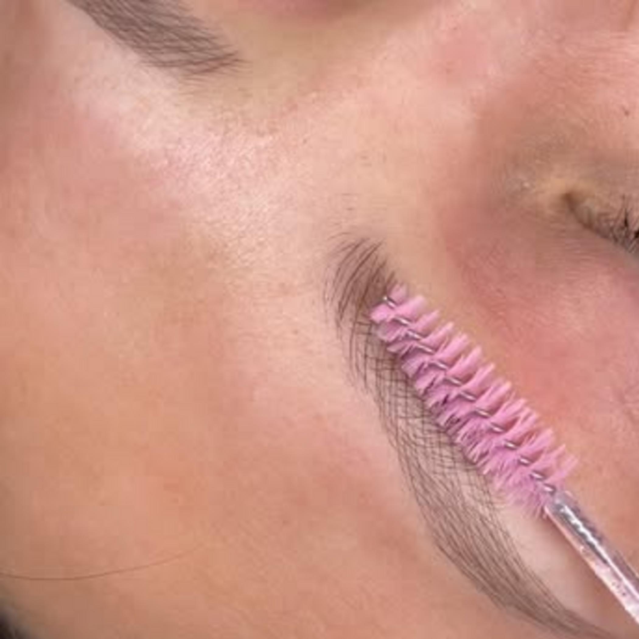natural looking semi permanent brows